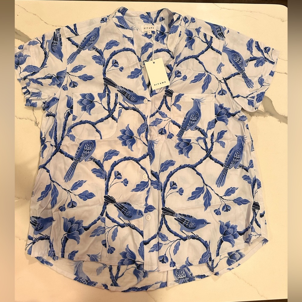 New with Tags PIYAMA Size Large bluebird pajama sets